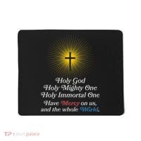 Holy Mighty One Catholic Christian Prayer Mousepad thumb 0