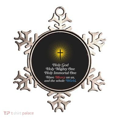 Holy Mighty One Catholic Christian Prayer Ornament