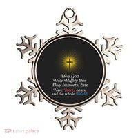 Holy Mighty One Catholic Christian Prayer Ornament thumb 0