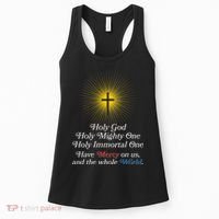 Holy Mighty One Catholic Christian Prayer Women's Tank Top thumb 0