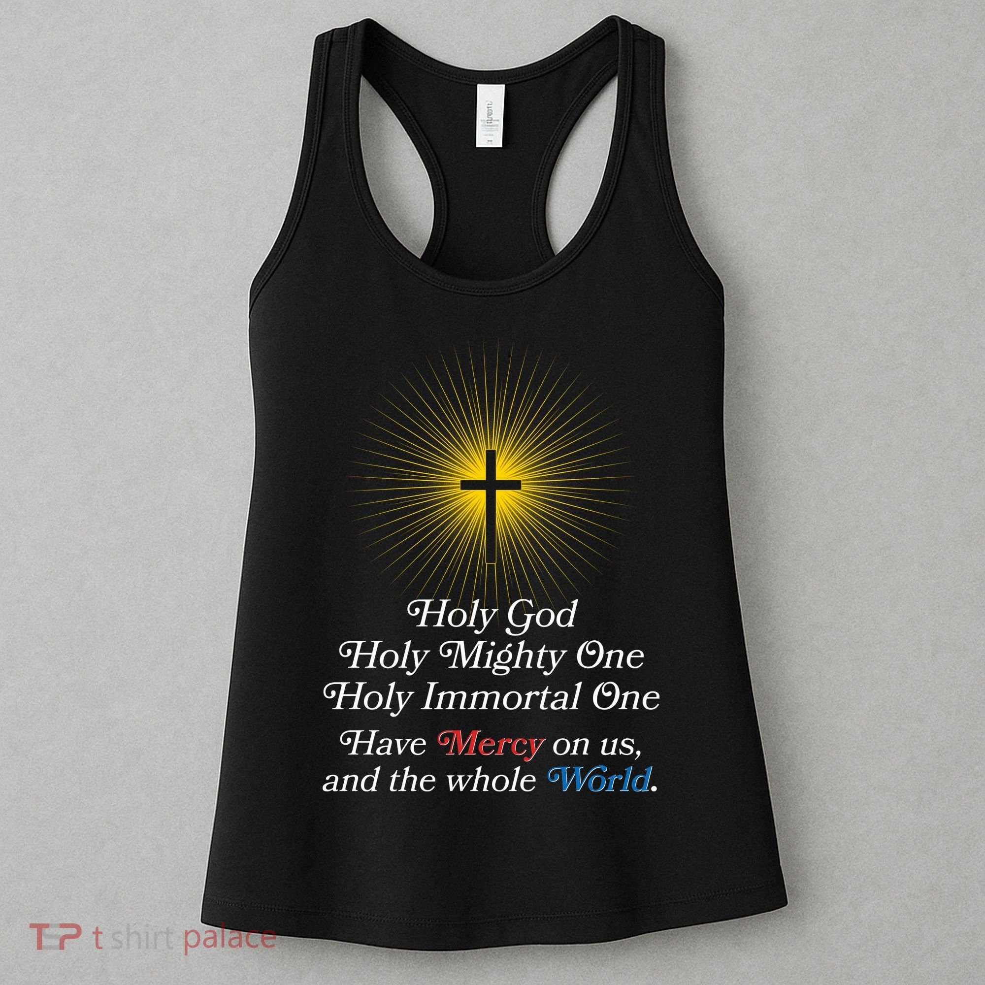 Holy Mighty One Catholic Christian Prayer Women's Tank Top