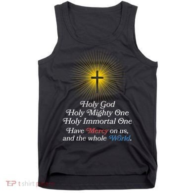 Holy Mighty One Catholic Christian Prayer Tank Top