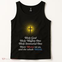Holy Mighty One Catholic Christian Prayer Tank Top thumb 2