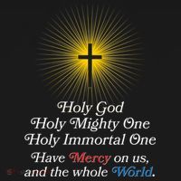Holy Mighty One Catholic Christian Prayer Tote Bag thumb 4