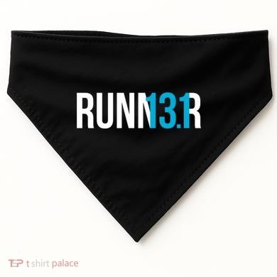 Half Marathon Runner Gift 13 1 Runner Gift USA-Made Doggie Bandana