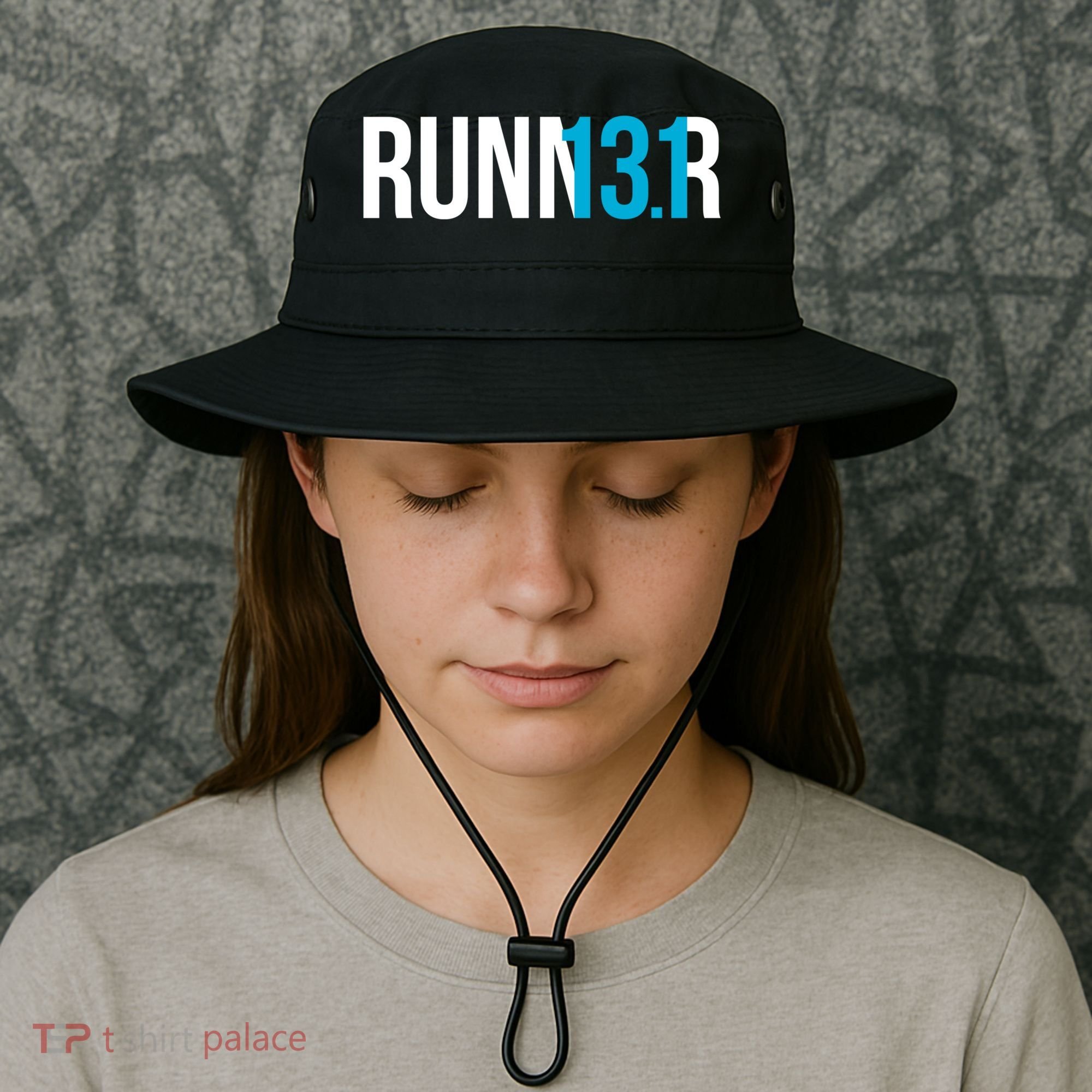 Half Marathon Runner Gift 13 1 Runner Gift Bucket Hat