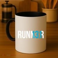 Half Marathon Runner Gift 13 1 Runner Gift Coffee Mug thumb 4