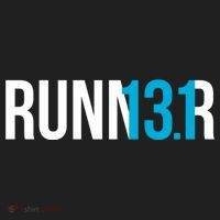 Half Marathon Runner Gift 13 1 Runner Gift Golf Towel thumb 3
