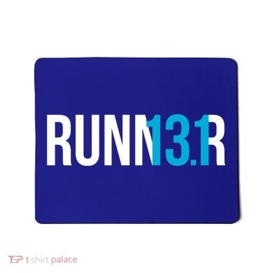 Half Marathon Runner Gift 13 1 Runner Gift Mousepad