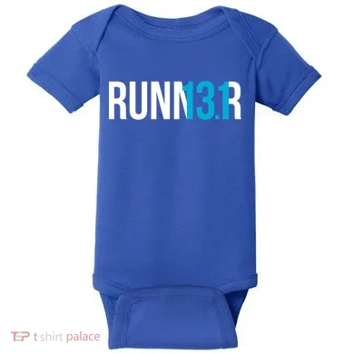 Half Marathon Runner Gift 13 1 Runner Gift Baby Bodysuit