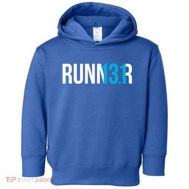 Half Marathon Runner Gift 13 1 Runner Gift Toddler Hoodie