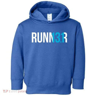 Half Marathon Runner Gift 13 1 Runner Gift Toddler Hoodie