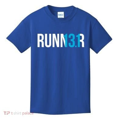 Half Marathon Runner Gift 13 1 Runner Gift Kids T-Shirt