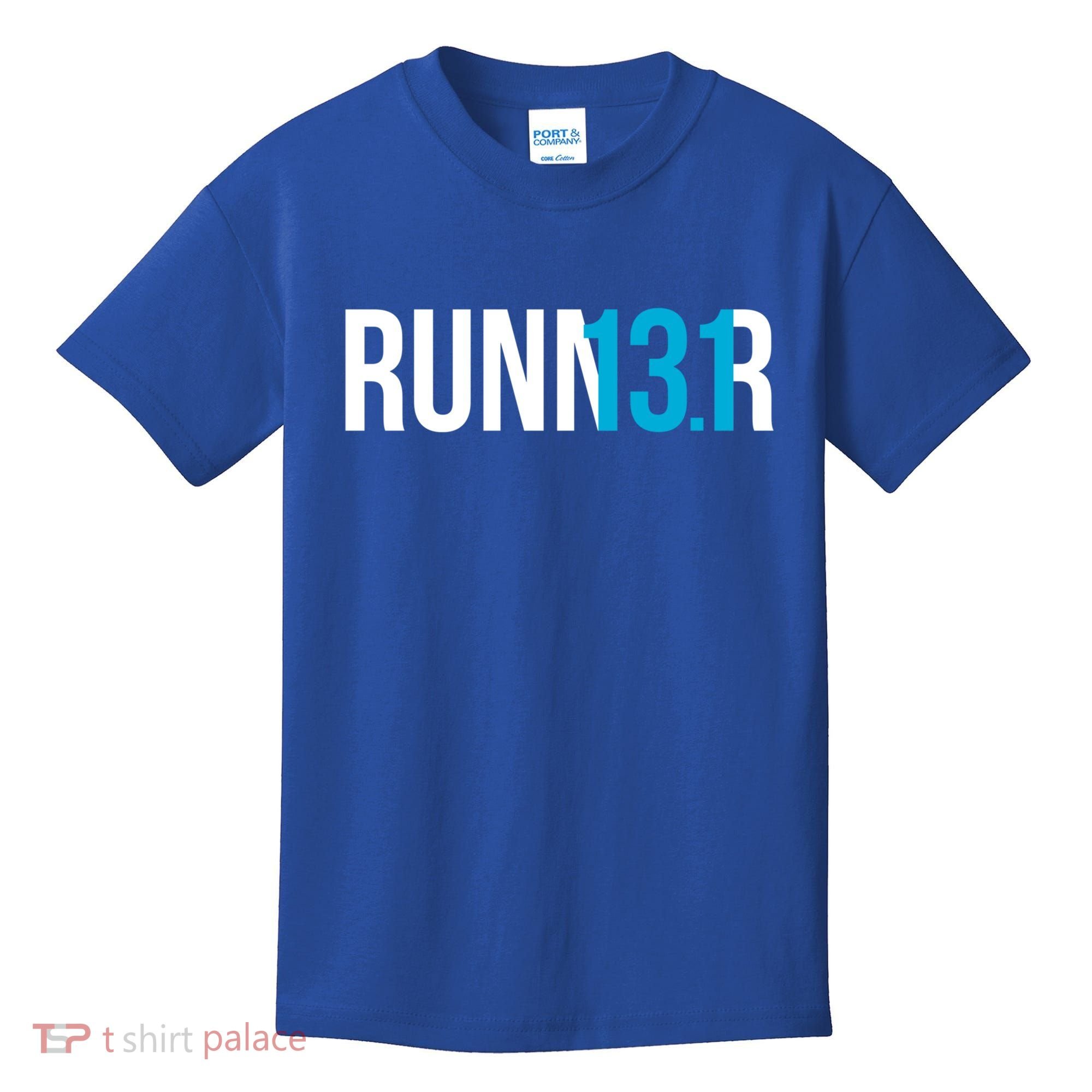 Half Marathon Runner Gift 13 1 Runner Gift Kids T-Shirt
