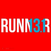 Half Marathon Runner Gift 13 1 Runner Gift Santa Hat thumb 1