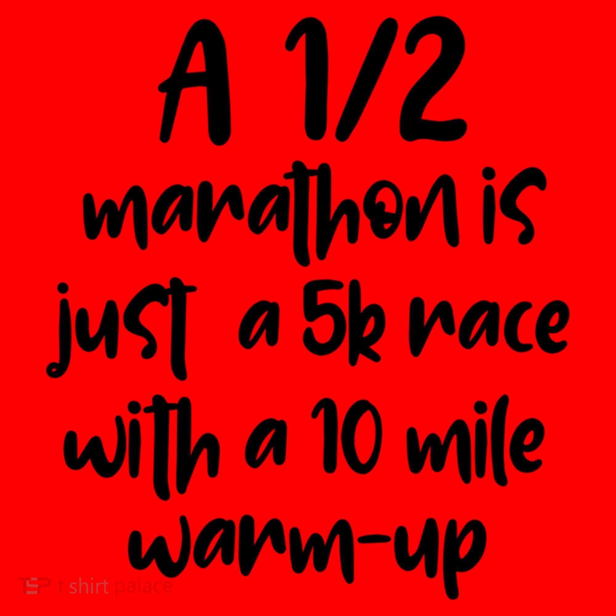 Half Marathon Running Runners A 1/2 Marathon Is Just 5k Race Meaningful Gift Santa Hat