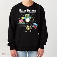 Heavy Metals Rock Chemistry Physics Periodic Table Of Elements Women's Sweatshirt thumb 0