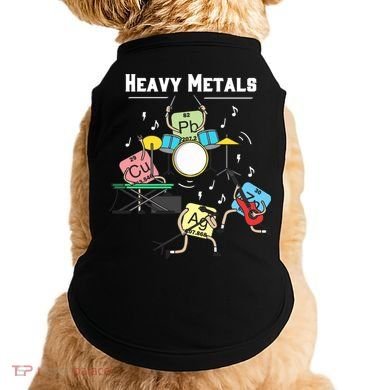 Heavy Metals Rock Chemistry Physics Periodic Table Of Elements Doggie Tank