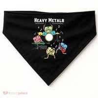 Heavy Metals Rock Chemistry Physics Periodic Table Of Elements USA-Made Doggie Bandana thumb 0