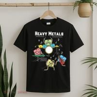 Heavy Metals Rock Chemistry Physics Periodic Table Of Elements T-Shirt thumb 2
