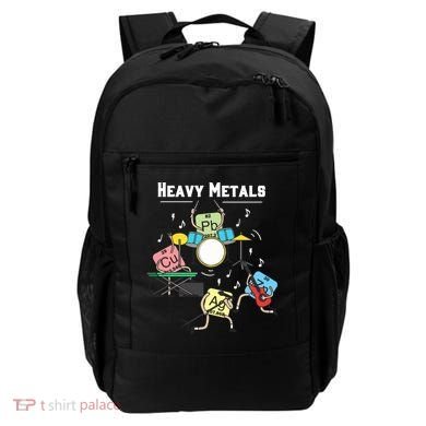 Heavy Metals Rock Chemistry Physics Periodic Table Of Elements Backpack