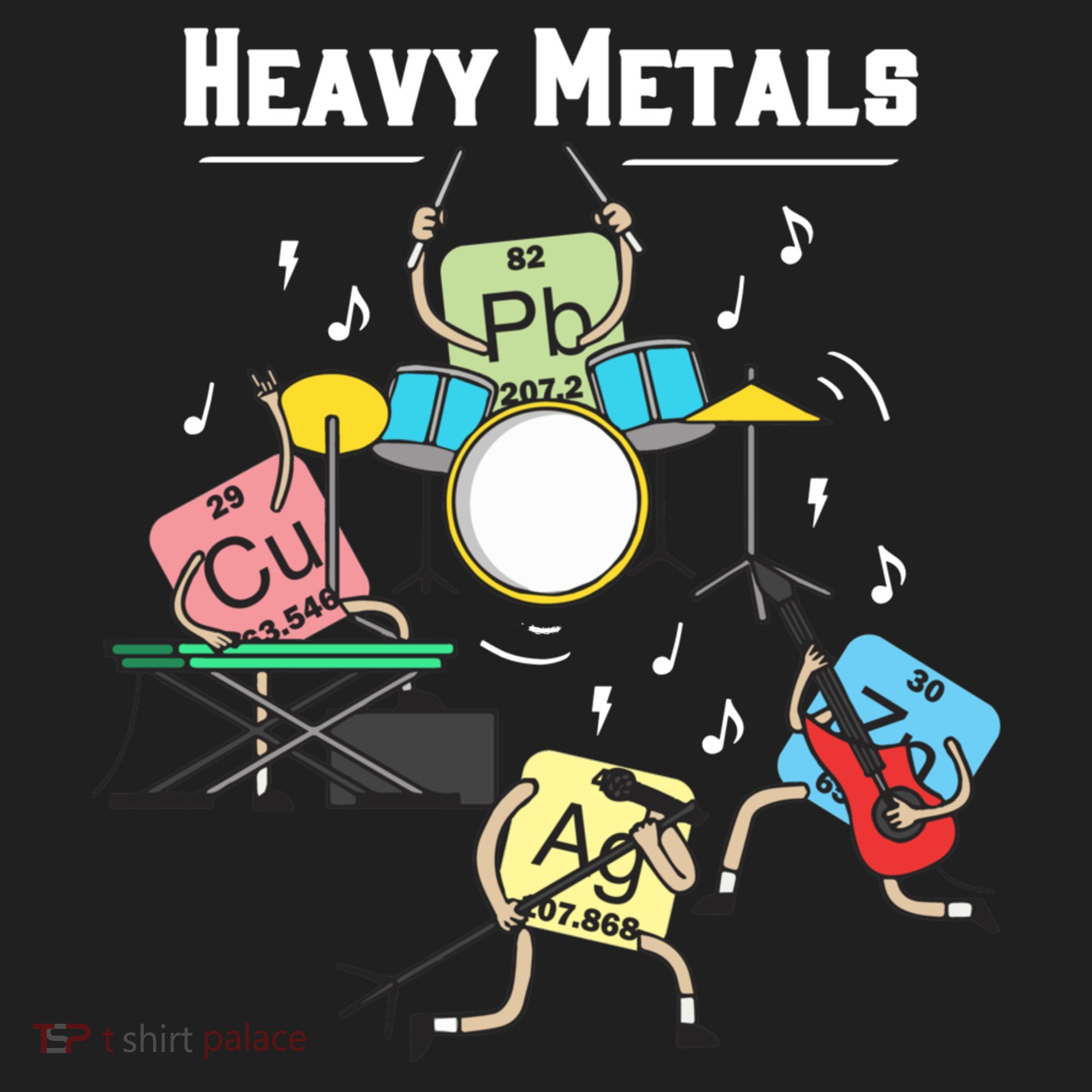 Heavy Metals Rock Chemistry Physics Periodic Table Of Elements Tumbler