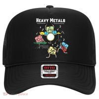 Heavy Metals Rock Chemistry Physics Periodic Table Of Elements Hat thumb 0