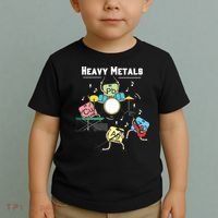 Heavy Metals Rock Chemistry Physics Periodic Table Of Elements Toddler T-Shirt thumb 2