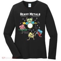 Heavy Metals Rock Chemistry Physics Periodic Table Of Elements Women's Long Sleeve Shirt thumb 0