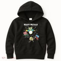Heavy Metals Rock Chemistry Physics Periodic Table Of Elements Kids Hoodie thumb 0