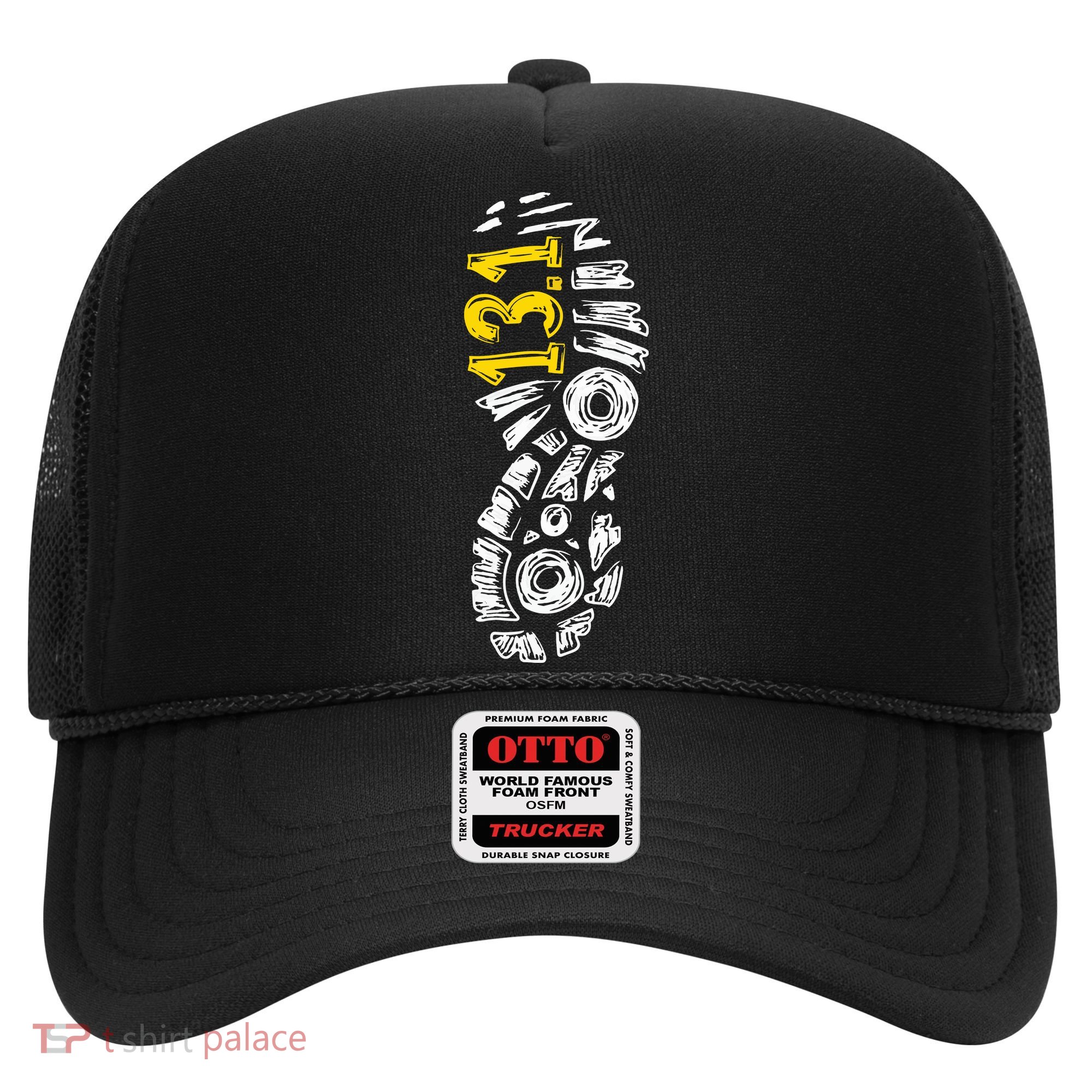 Half Marathon Runner Marathoner Gift 131 Shoe Imprint Hat