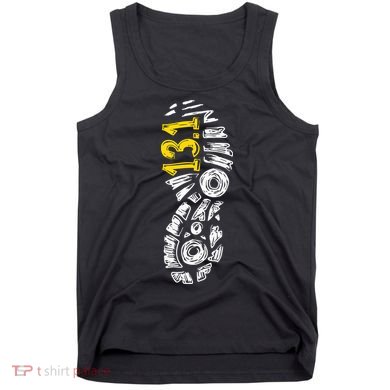 Half Marathon Runner Marathoner Gift 131 Shoe Imprint Tank Top