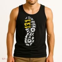 Half Marathon Runner Marathoner Gift 131 Shoe Imprint Tank Top thumb 3