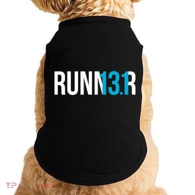 Half Marathon Runner Gift 13 1 Runner Cool Gift Doggie Tank