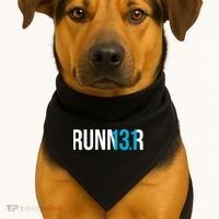 Half Marathon Runner Gift 13 1 Runner Cool Gift USA-Made Doggie Bandana thumb 1