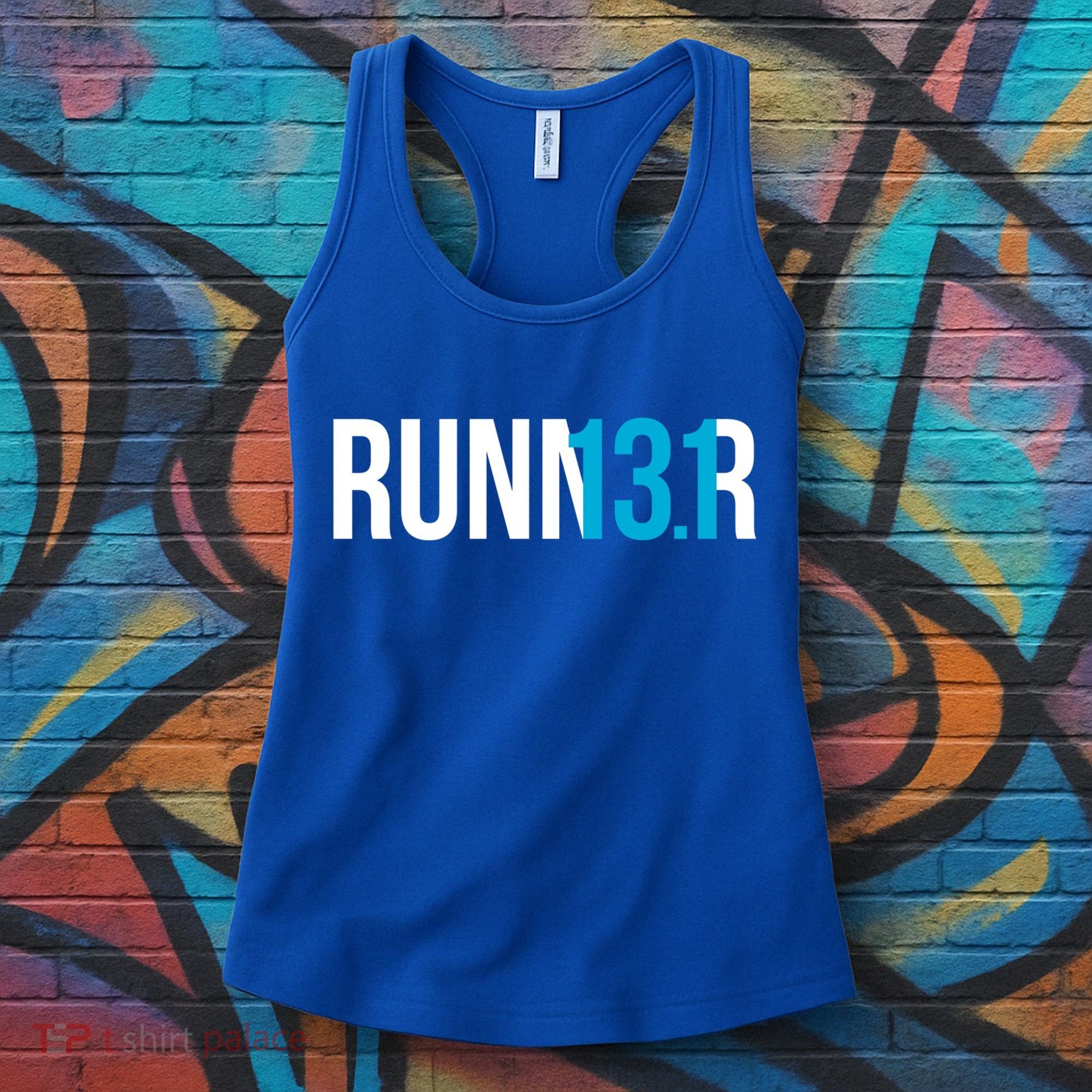 Half Marathon Runner Gift 13 1 Runner Cool Gift Women's Tank Top