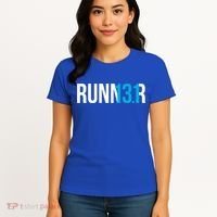 Half Marathon Runner Gift 13 1 Runner Cool Gift Women's T-Shirt thumb 4