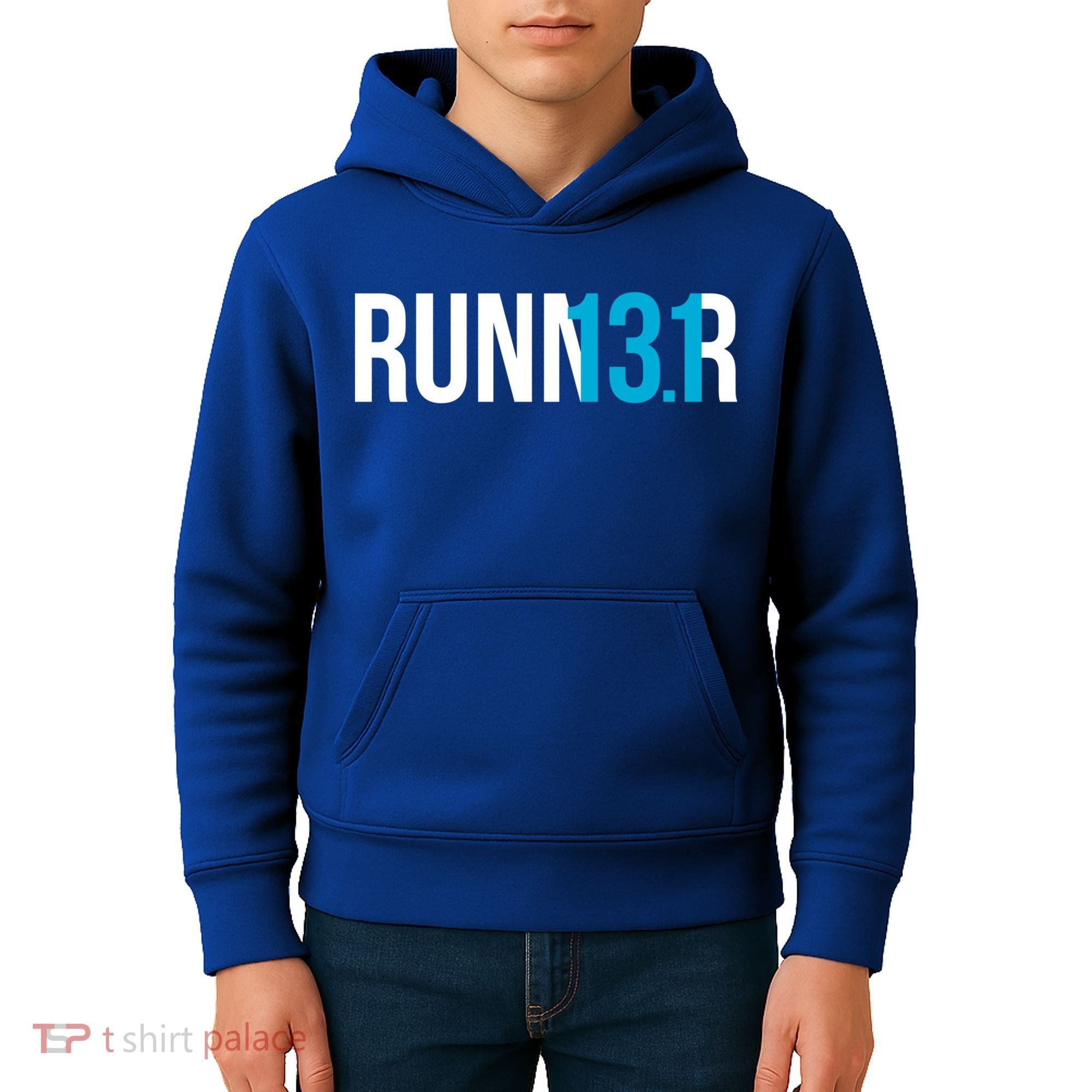 Half Marathon Runner Gift 13 1 Runner Cool Gift Kids Hoodie