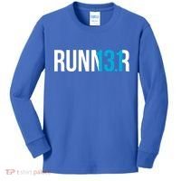 Half Marathon Runner Gift 13 1 Runner Cool Gift Kids Long Sleeve Shirt thumb 0