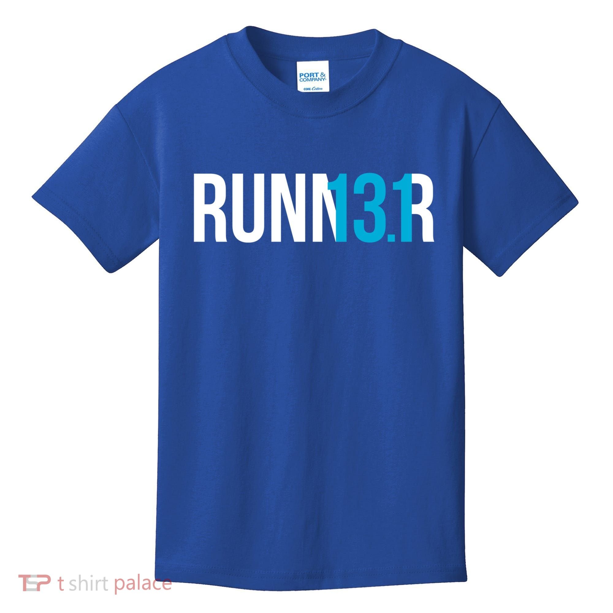 Half Marathon Runner Gift 13 1 Runner Cool Gift Kids T-Shirt