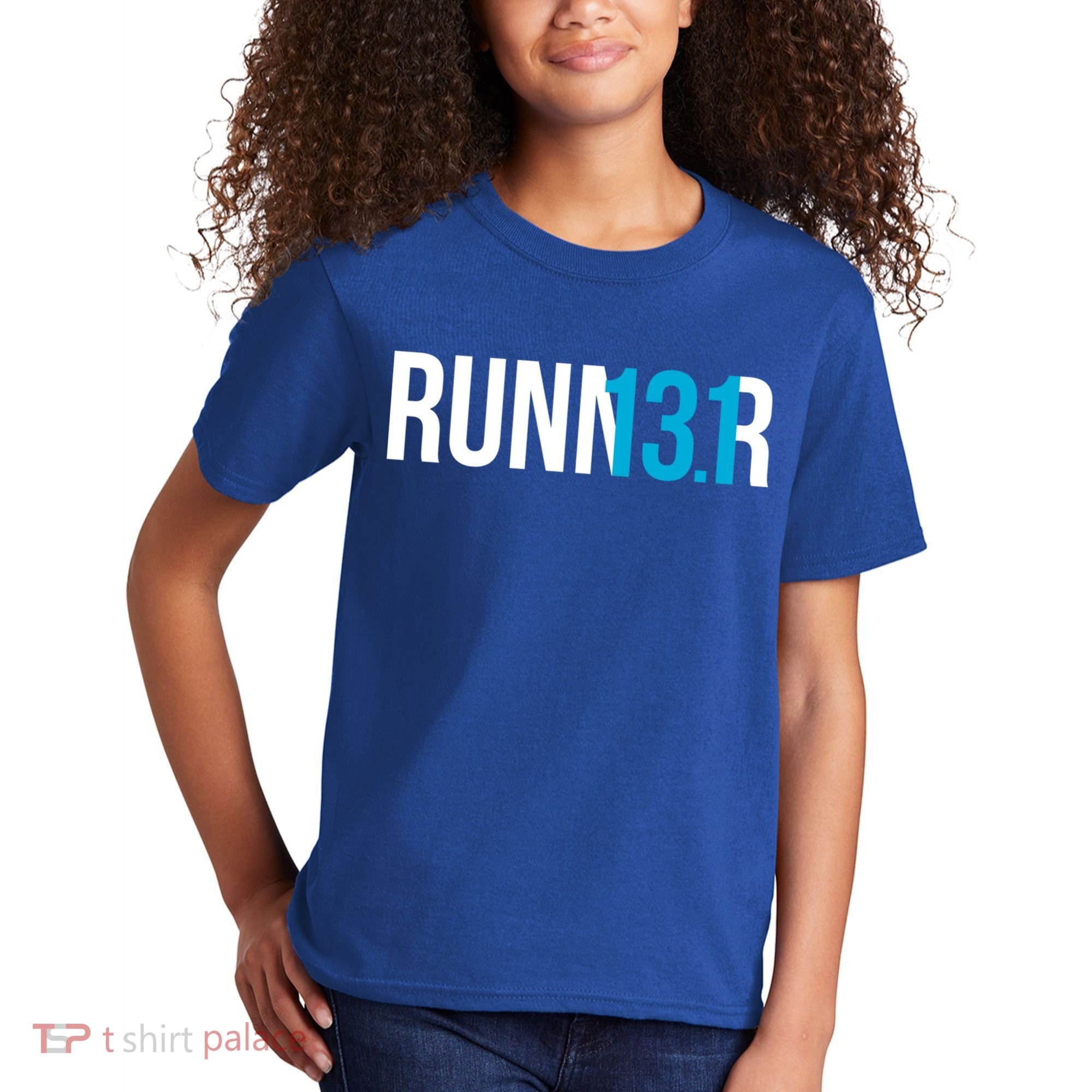 Half Marathon Runner Gift 13 1 Runner Cool Gift Kids T-Shirt