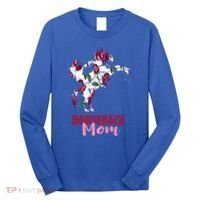Horseback Mom Rose Horseback Riding Equestrian Rider Great Gift Long Sleeve Shirt thumb 0