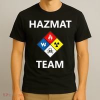 Hazmat Material Response Team Technician Emergency EMS EMT T-Shirt thumb 3
