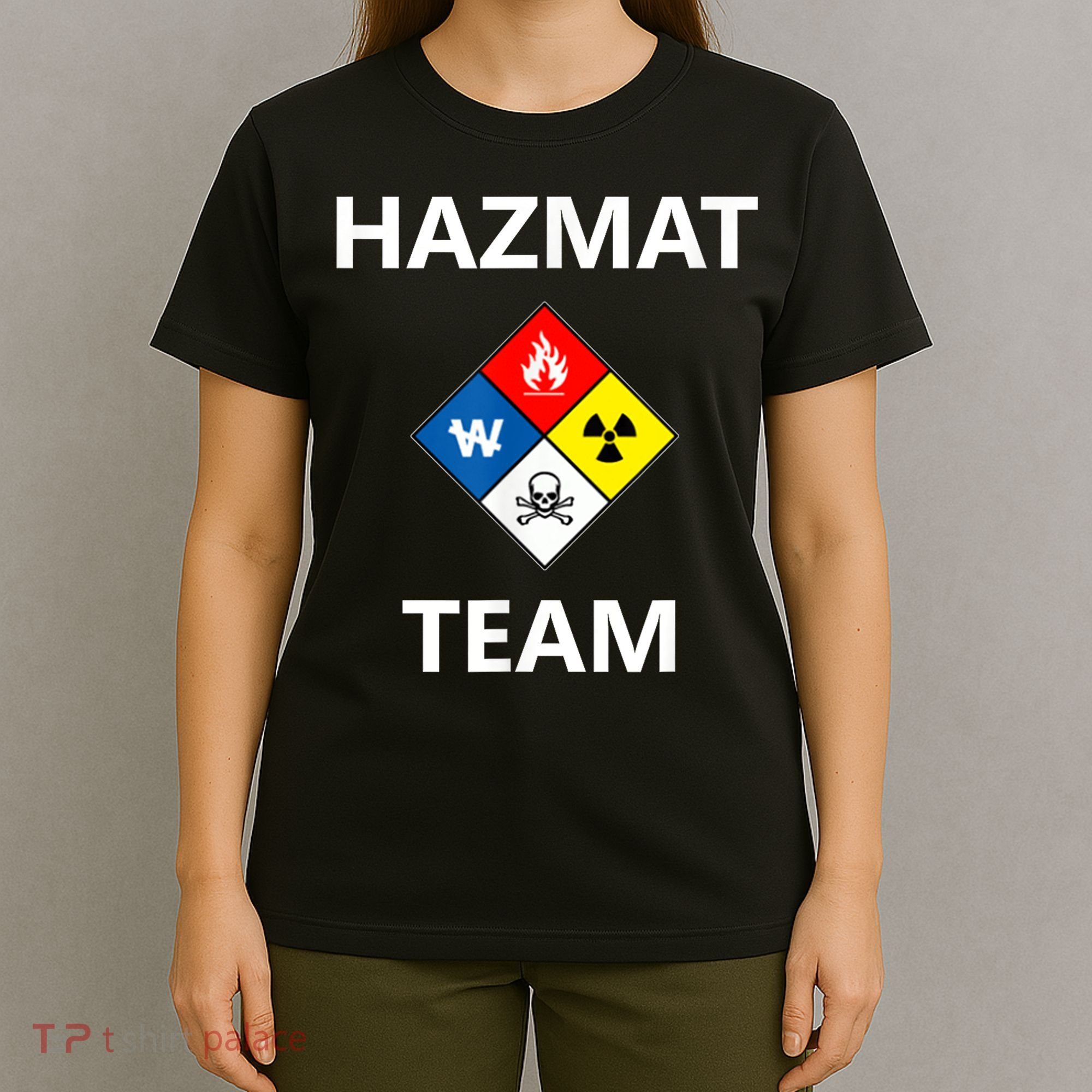 Hazmat Material Response Team Technician Emergency EMS EMT T-Shirt