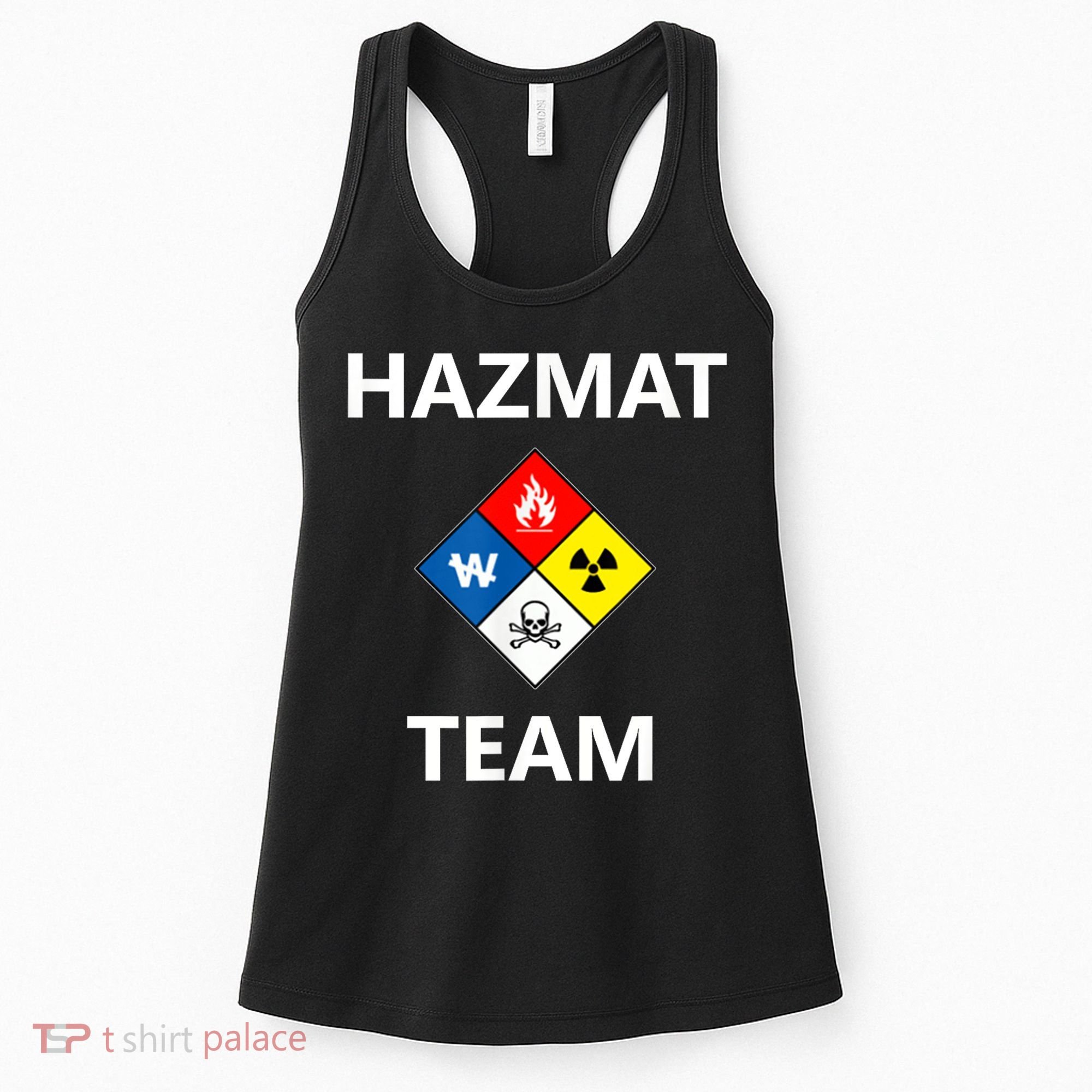 Hazmat Material Response Team Technician Emergency EMS EMT Women's Tank Top