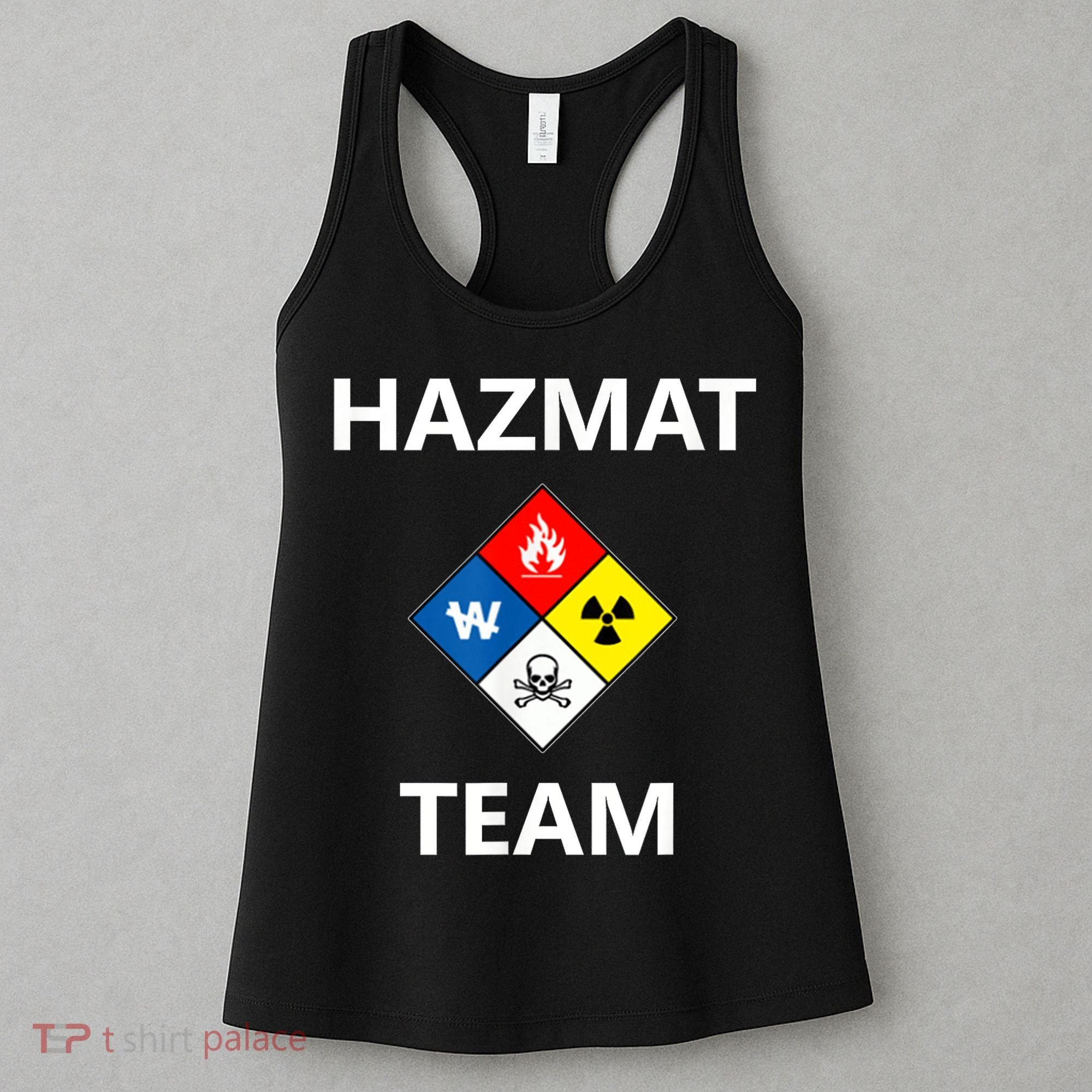 Hazmat Material Response Team Technician Emergency EMS EMT Women's Tank Top
