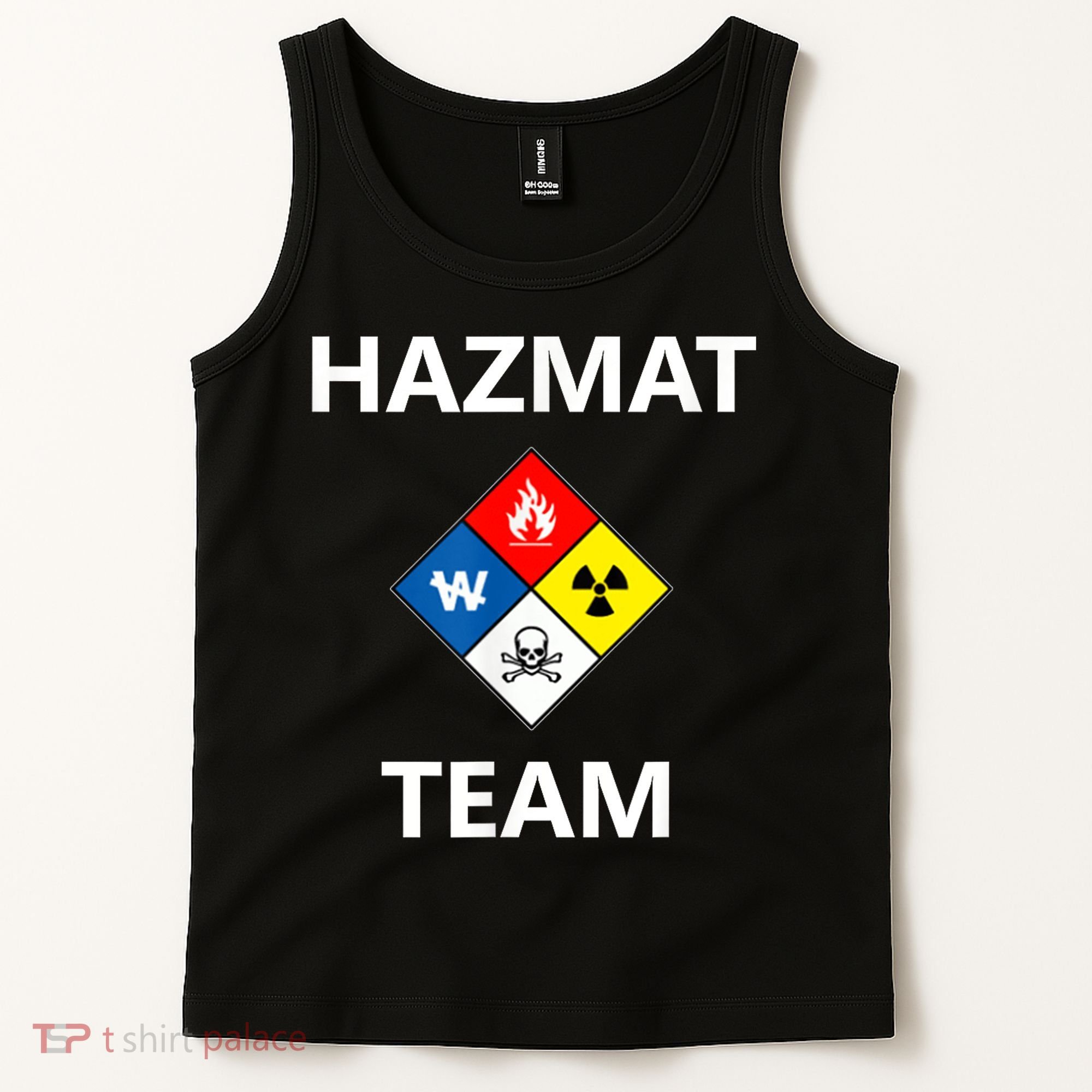 Hazmat Material Response Team Technician Emergency EMS EMT Tank Top