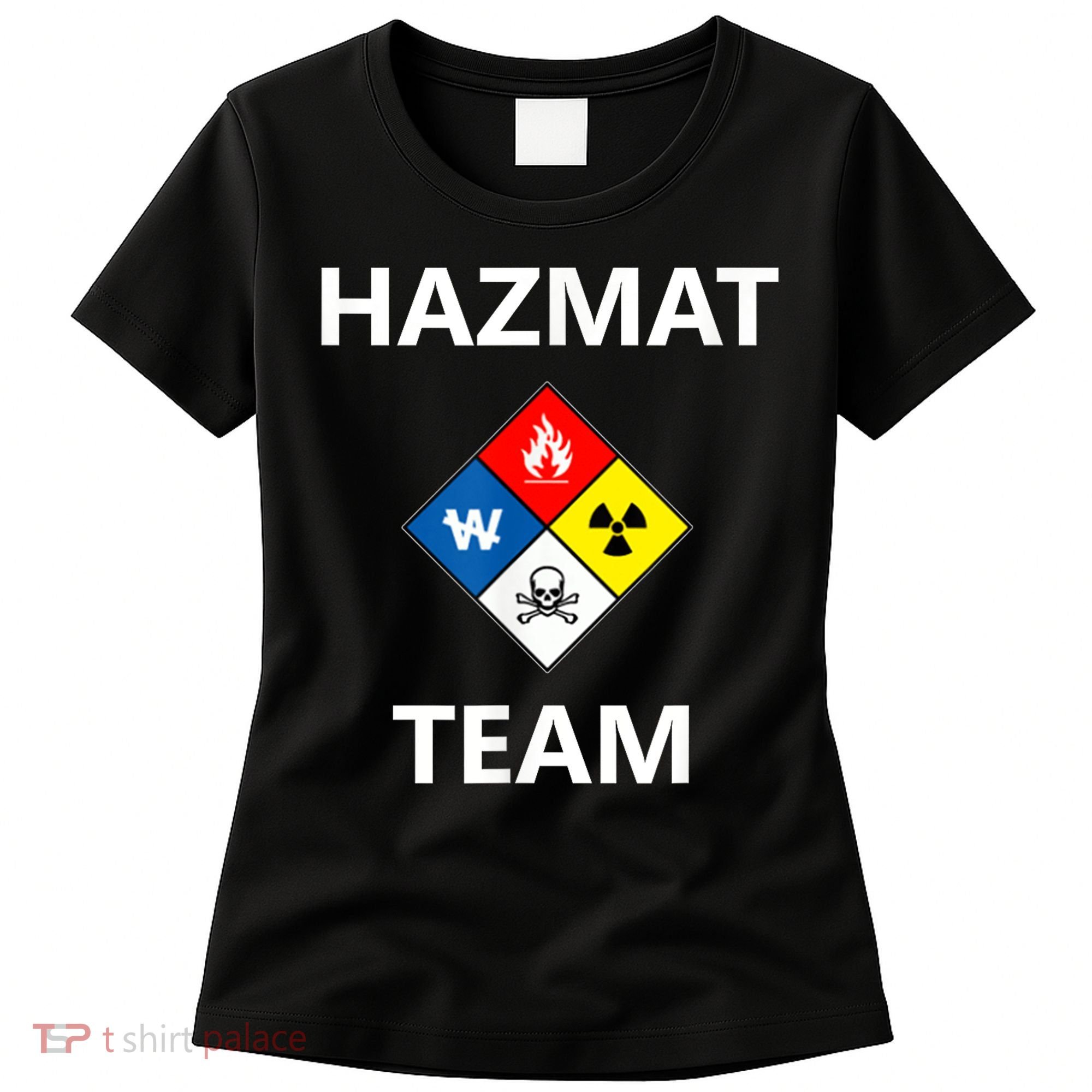 Hazmat Material Response Team Technician Emergency EMS EMT Women's T-Shirt