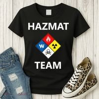 Hazmat Material Response Team Technician Emergency EMS EMT Women's T-Shirt thumb 3