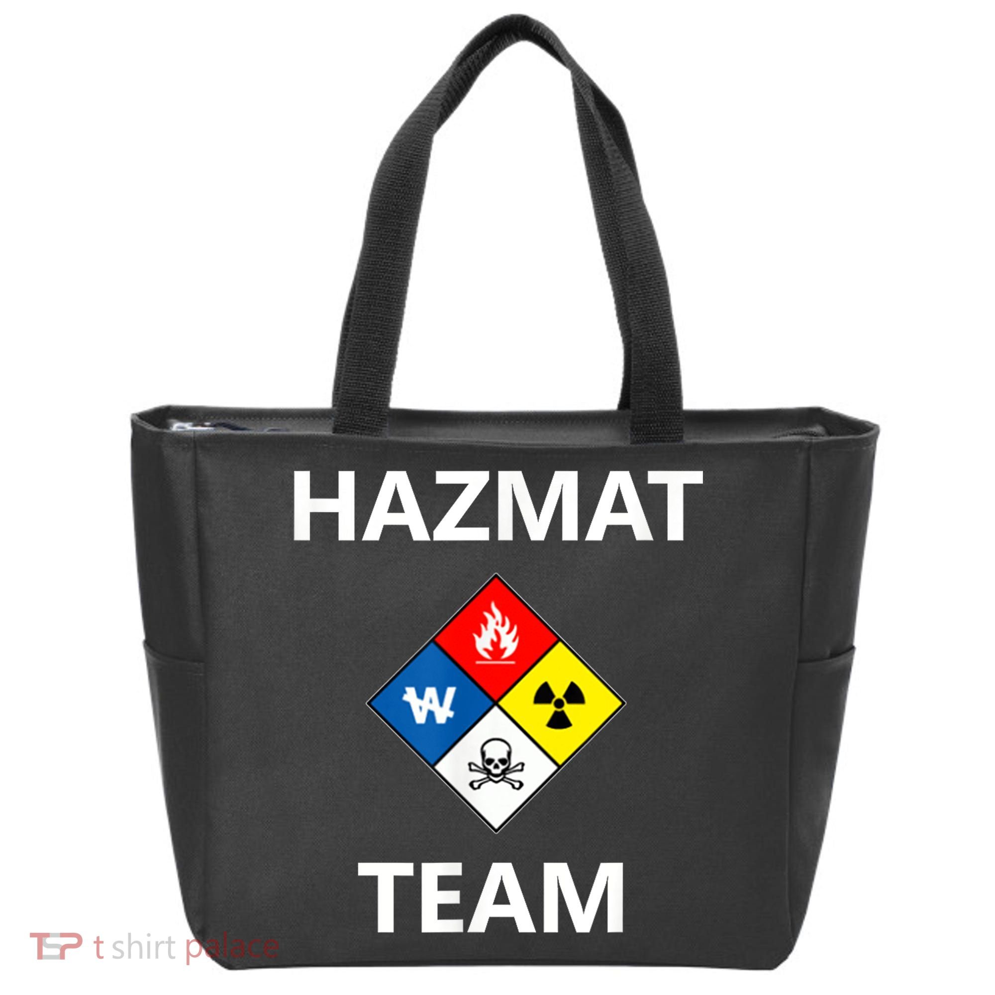Hazmat Material Response Team Technician Emergency EMS EMT Tote Bag